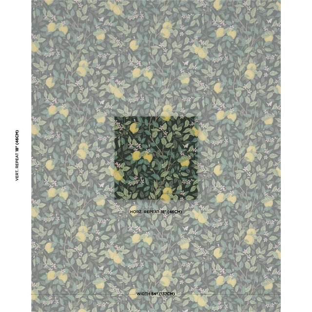 Derived from a hand-painted pattern of lush flowering lemon trees and delicately rendered butterflies, Boråstapeter’s...