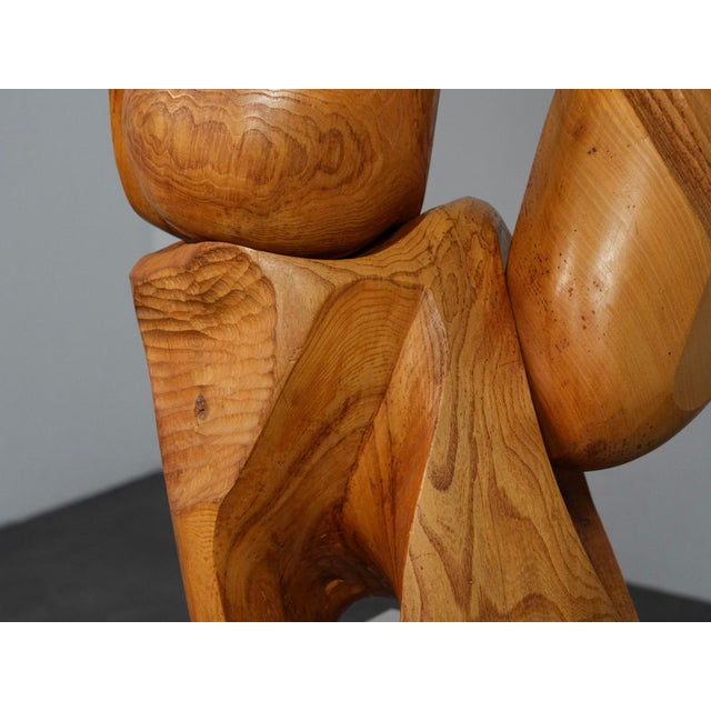 Joop Van Bergen, Herbalans, 1980s, Elm For Sale - Image 6 of 11