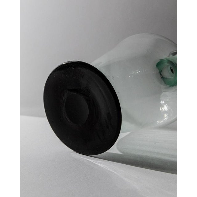 Vintage Murano Glass Decanter with Stopper, 1960s For Sale - Image 10 of 11