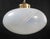 1960s Frosted Bollicine Murano Glass Pendant For Sale - Image 4 of 8