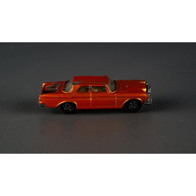 Accident car. Old Mercedes 300 SE car as a toy. from Matchbox from lesney series No 46, around 1960. In original...