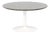 Marble Tulip Base Table by Eero Saarinen for Knoll, USA, 1970s For Sale