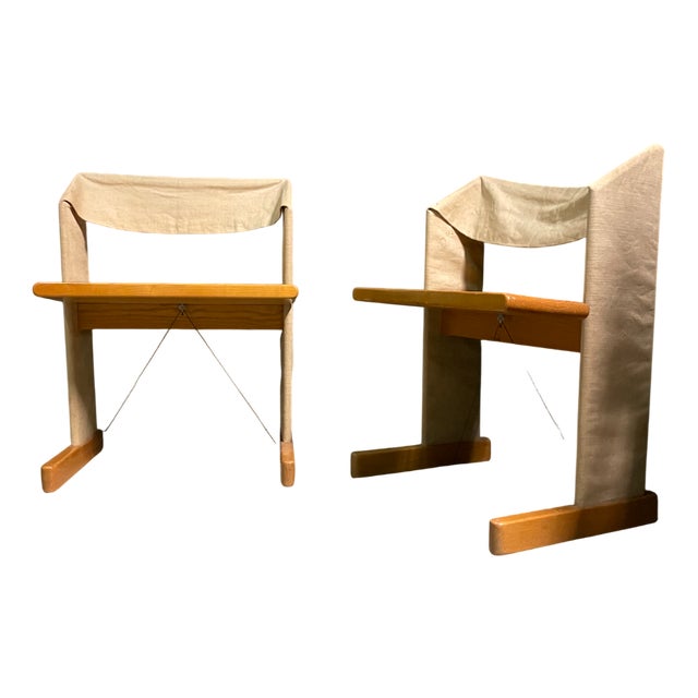 Vintage Canossa Chairs by Gigi Sabadin for Stilwood, 1970s, Set of 2 For Sale