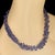 2020s Graduated Tanzanite Necklace Translucent Blue-Purple Briolettes For Sale - Image 5 of 6