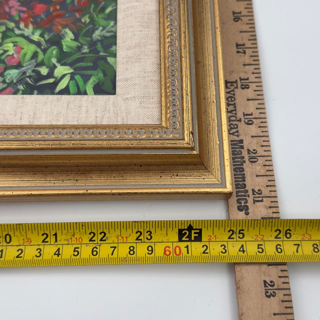 Vintage Original John W. Jones Painting Laurens Street Charleston Sc For Sale - Image 12 of 12