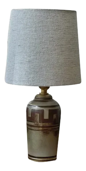 Flambé Stoneware Table Lamp by Gunnar Nylund, 1950s