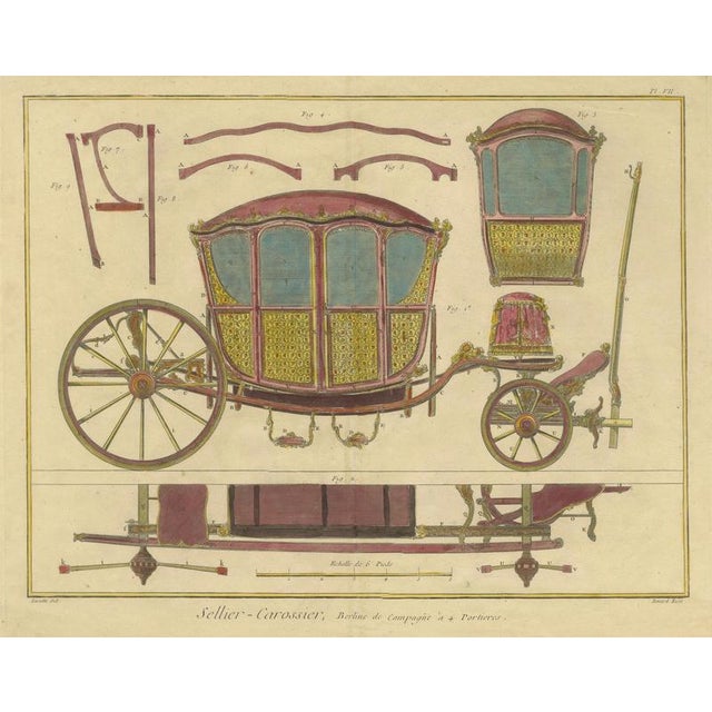 Antique French Four-Door Berlin Carriage, 1771 For Sale - Image 11 of 11
