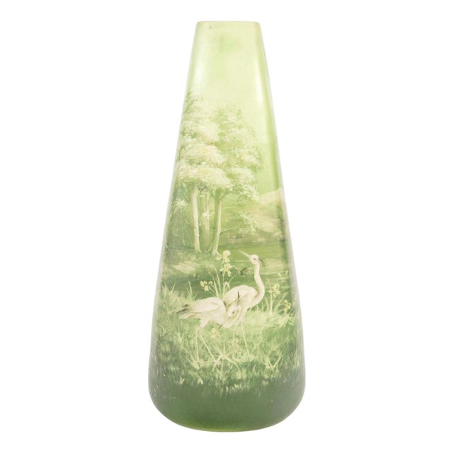 Large Earthenware Vase by Jean Narbonne dHonoré for Delphin Massier For Sale