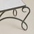 Mid 20th Century French Iron + White Marble Coffee Table, 1940s For Sale - Image 5 of 8