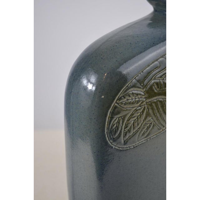 Glazed Ceramic Table Lamp by D. Protion for Vallauris, France, 1970s For Sale - Image 15 of 17
