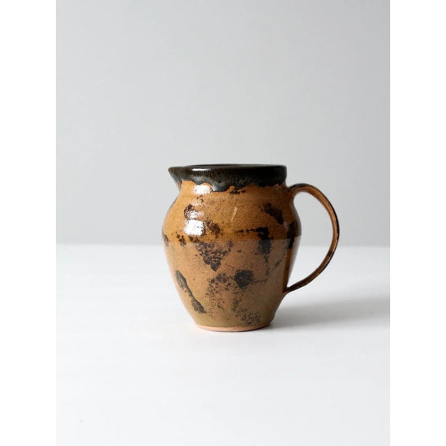 Vintage Studio Pottery Pitcher Circa 1992 For Sale - Image 11 of 11