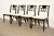 Baker Furniture Historic Charleston Regency Ebonized and Gold Gilt Dining Chairs, Set of Four For Sale - Image 15 of 15