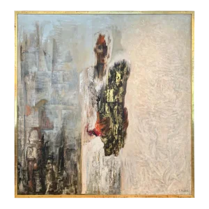 F. Andre Vintage Original Abstract
