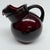 Art Deco Vintage Glass Ruby Red Ice Tea Water Pitcher For Sale - Image 3 of 9