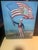 A striking original World War I-era patriotic lithograph titled “The Love of Freedom,” copyright 1917 by M.A. Stern of...
