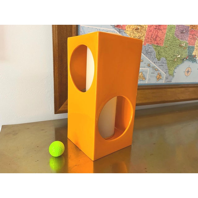 Midcentury Ceramic Cutouts Accent Lamp For Sale - Image 14 of 18