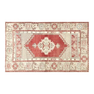 1960s Turkish Oushak Rug For Sale