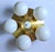 Mid-Century Space Age Sputnik Flush Mount, 1970s For Sale - Image 4 of 17