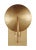 2020s Ellen DeGeneres by Visual Comfort Studio Whare Sconce, Brass For Sale - Image 5 of 5