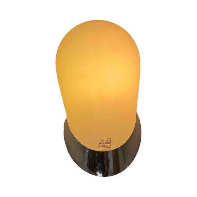 Oliva Murano Glass Wall Lamp by P. Bistacchi for Tre Ci Luce Milano For Sale - Image 3 of 9
