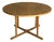 Round Oak Dining Table from Kurt Østervig, 1950s For Sale