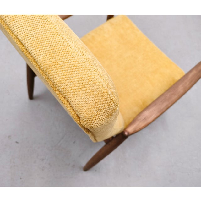Vintage Lounge Chair by Edmund Homa for Gościcińskie Fabryki Mebli, 1960s For Sale - Image 6 of 15