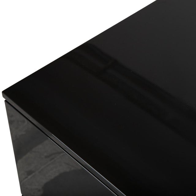 Wood Interlübke Cube Change Sideboard Wood Grey Anthracite High Gloss from Lübke For Sale - Image 7 of 18