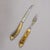 Mid 20th Century Vintage Stainless Steel and Horn Cutlery Set 'Othello' by Anton Wingen, 1950s For Sale - Image 5 of 8