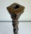 Modern Giacometti Style 19” Cast Bronze Candlesticks, a Pair For Sale - Image 3 of 10