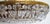 Brass and Lead Crystal 6-Light Chandelier from Palwa, 1960s For Sale - Image 6 of 7