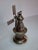 Vintage 925 Sterling Silver Judaica Besamim Windmill Spice Box - Mid-20th C. For Sale In Boston - Image 6 of 17
