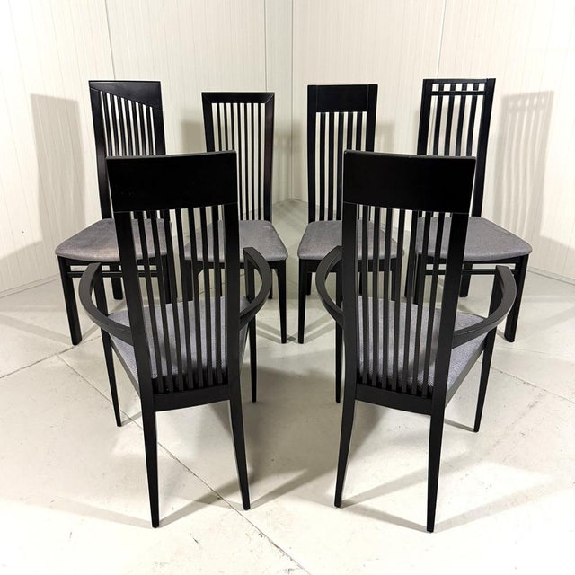 Chairs by Bandelow for Tonon, 1980s, Set of 6 For Sale - Image 13 of 18