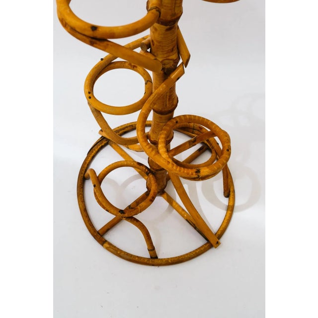 Walking Stick Stand in Bamboo, 1950 For Sale - Image 9 of 11