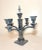 Discover the elegance of the Victorian era with this antique ornate 5 branch silver-plate candelabra centerpiece. Crafted...