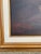 Original 16 x 20 painting on stretched canvas signed bottom left Overall size with frame with linen liner is 21 x 25