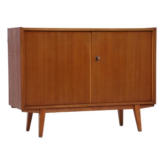 Mid-Century Wood Cabinet, 1960s For Sale