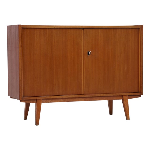 Mid-Century Wood Cabinet, 1960s For Sale