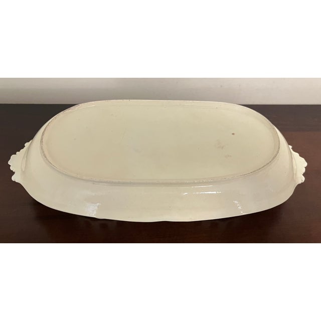 Antique 18th Century French Creamware Cruet Bottle Stand For Sale - Image 13 of 13