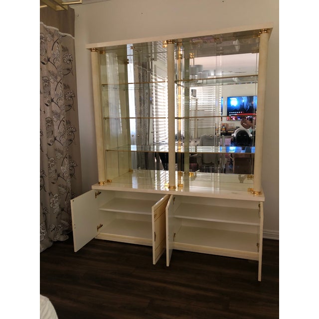 Showcase Solid Wood Magna Plus Display Cabinets | Chairish