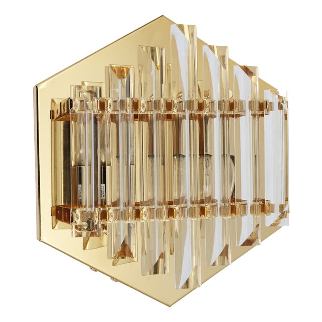 Vintage Hollywood Regency Wall Lamp from Honsel, 1990s For Sale