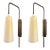Baker / Barbara Barry Palisades Sconces - Pair. For Sale