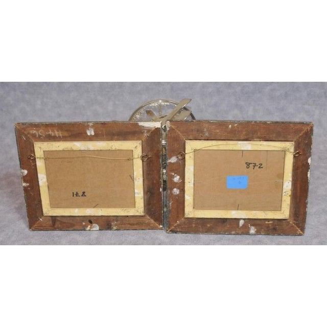 Forest Green Victorian Artist, Easter Egg Nest & Spring Still Life, Oil Paintings, Set of 2 For Sale - Image 8 of 10