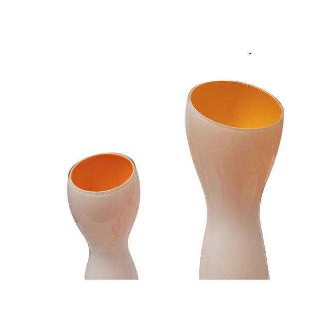 Vases from Barovier & Toso B.A.G. (Bohemia Art Glass), 1990s, Set of 2 For Sale - Image 12 of 15