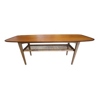 Danish Coffee Table attributed to Børge Mogensen for Fredericia Stolefabrik, 1950s For Sale