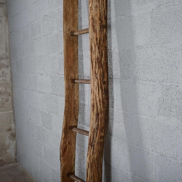 Antique 20th Century Wooden Ladder, Italy For Sale - Image 15 of 18