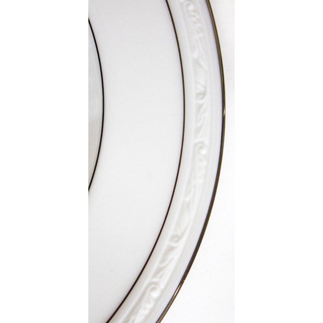 Noritake China Stoneleigh White Scapes Set of 40 Pristine Pcs Chairish