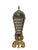 Vintage Brass Fireplace Peacock Folding Fan Screen For Sale - Image 12 of 12