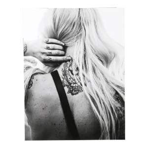 Warwick Saint, Neck Tattoo, Photograph