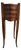 Theodore Alexander Dark Walnut 3-Drawer Side Table For Sale