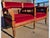 Red 19th C Victorian Church Altar Bench Red Velvet Carved Wood 52" For Sale - Image 8 of 12